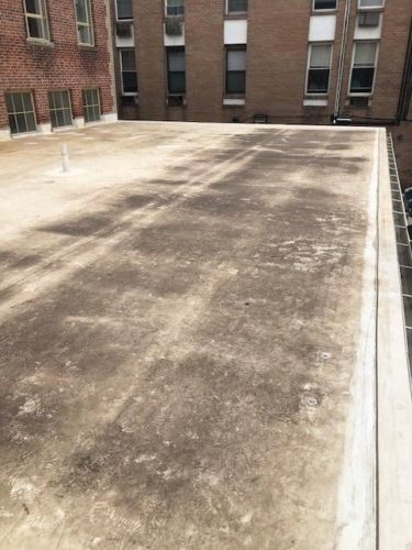 Lower roof from left side