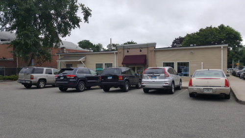 270 Main St., Portland CT - Back Parking Lot