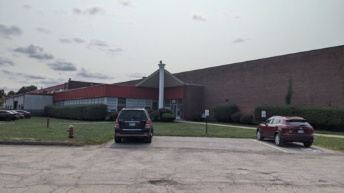 Front of building and main entrance